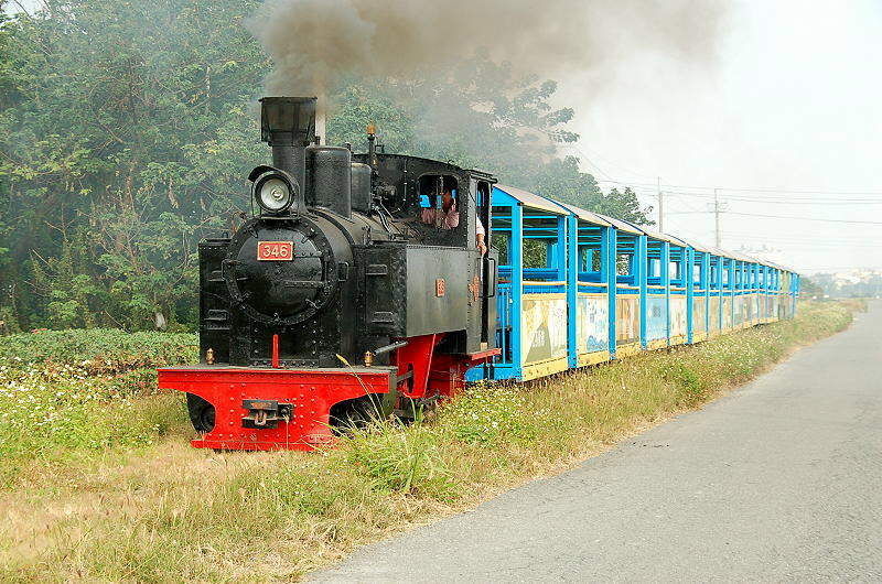 SL346牽引之烏樹林糖廠觀光列車